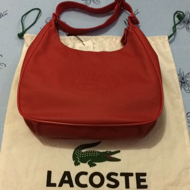 hobo bag lacoste