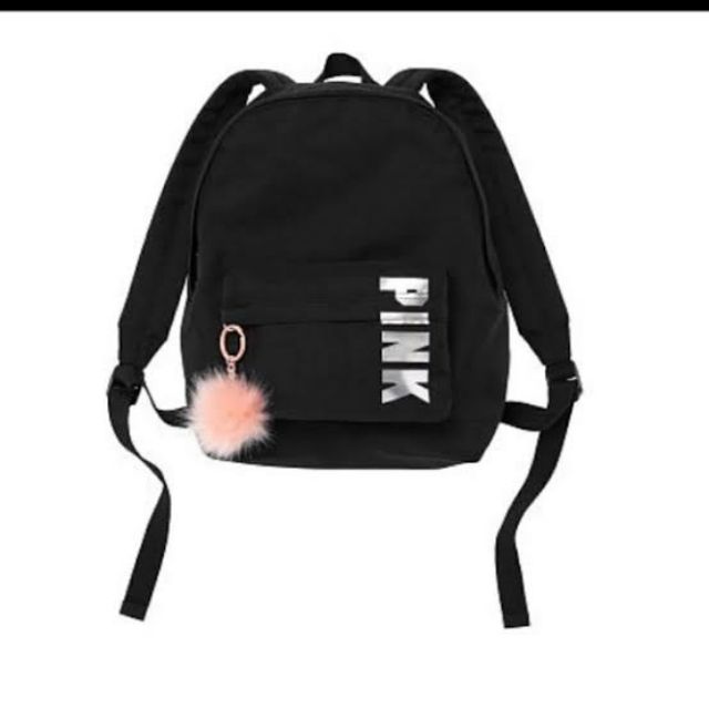 pink victoria secret mini backpack