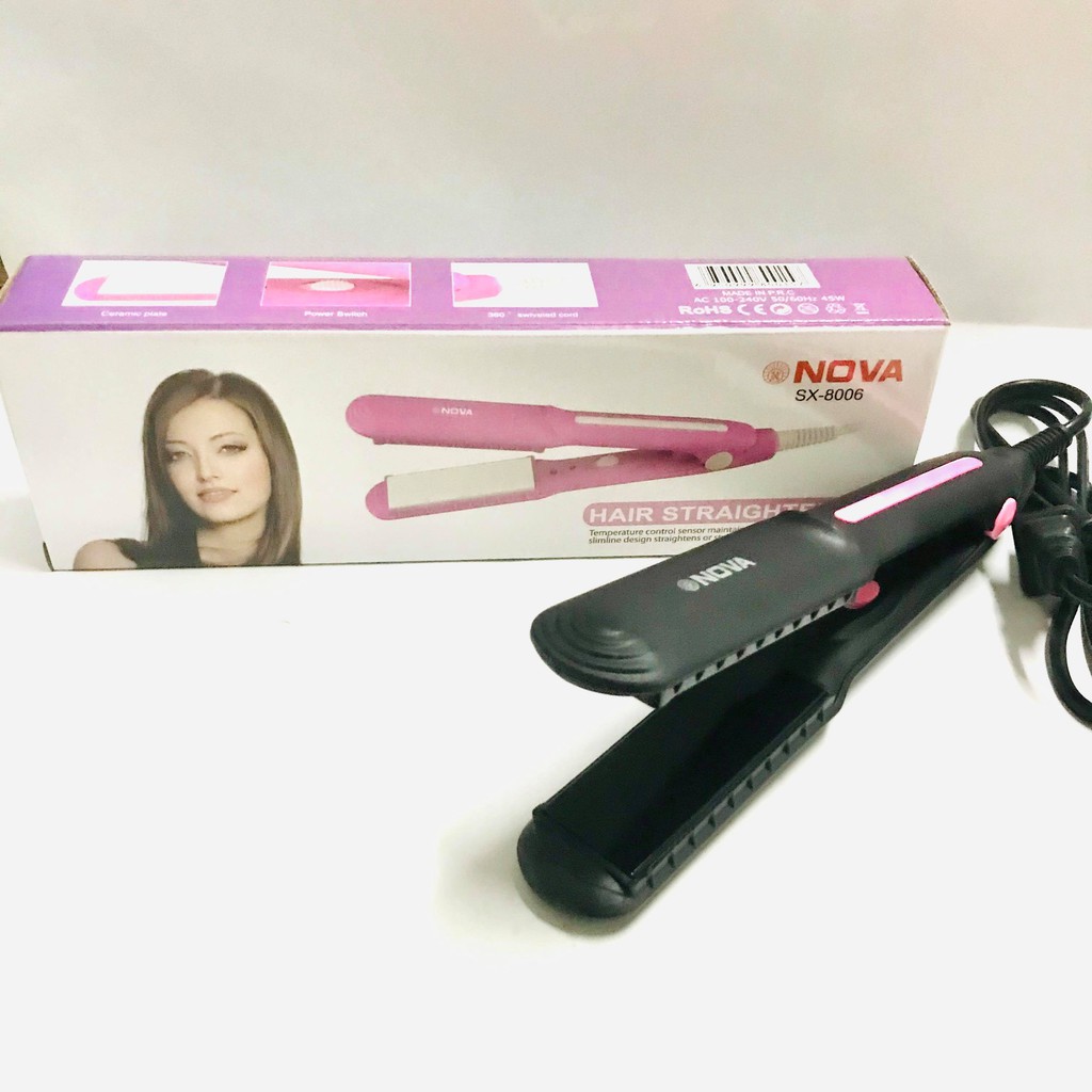 nova hair straightener sx 8006