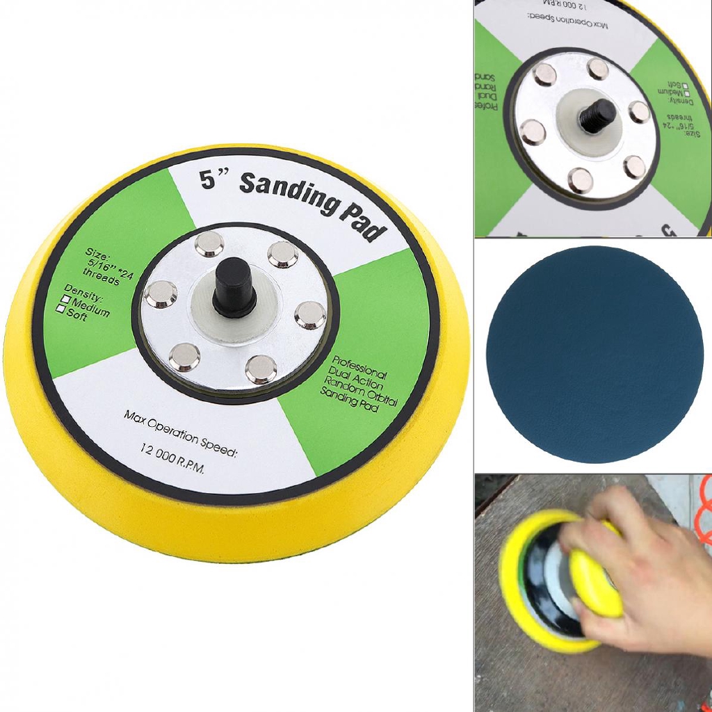 5 Inch 12000RPM Dual Action Random Orbital Sanding Pad Shopee Philippines