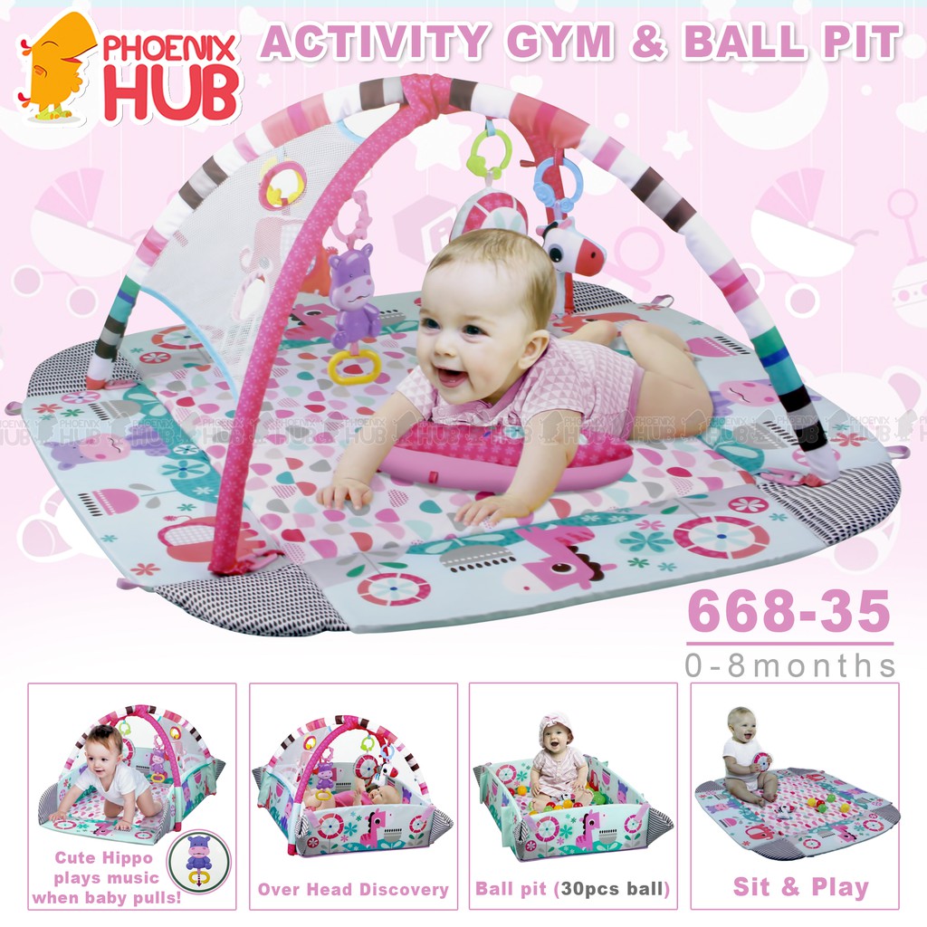 play gym ball pit