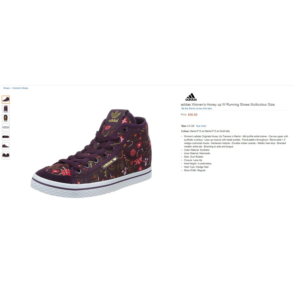 adidas womens wedge shoes