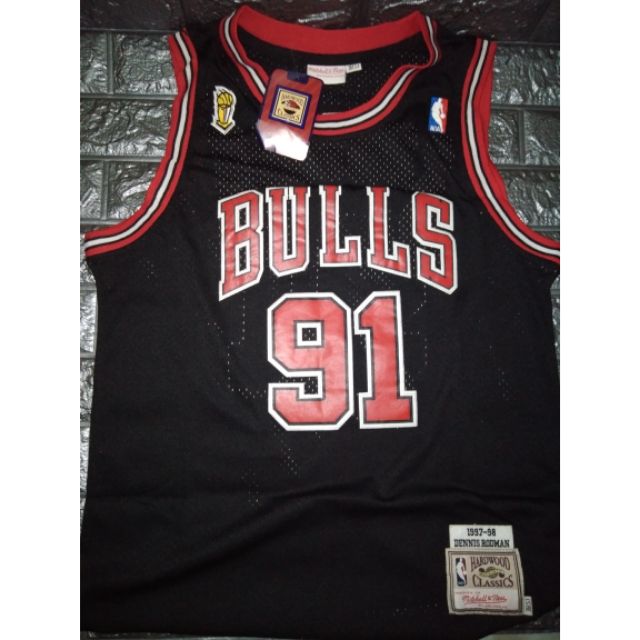 NBA Jersey Chicago Bulls Rodman 91 