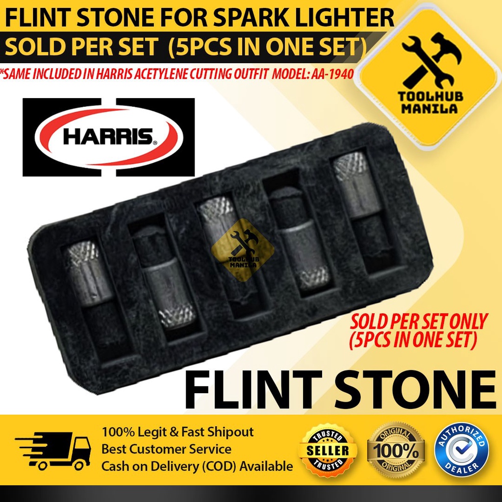 5pcs Flint Stone for Welding Spark Lighter Igniter Acetylene Cutter Torch Shopee Philippines