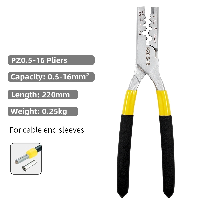 Crimping Pliers Tool Pressure Clamp Crimper Crimp Plier Electrical For