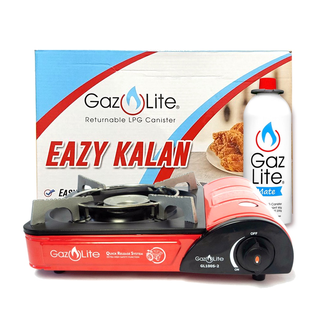 Gazlite LPG Portable Gas Stove Eazy Kalan Indoor outdoor not butane but LPG Samgyupsal Samg