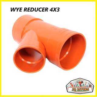 PVC Orange Wye Reducer 4x2