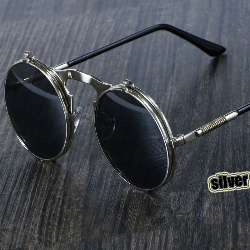 retro flip sunglasses