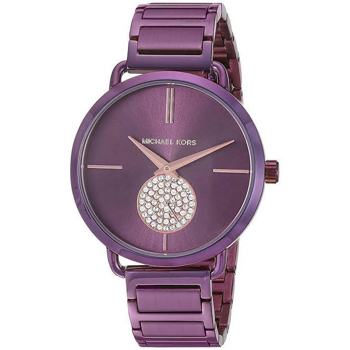 mk plum watch