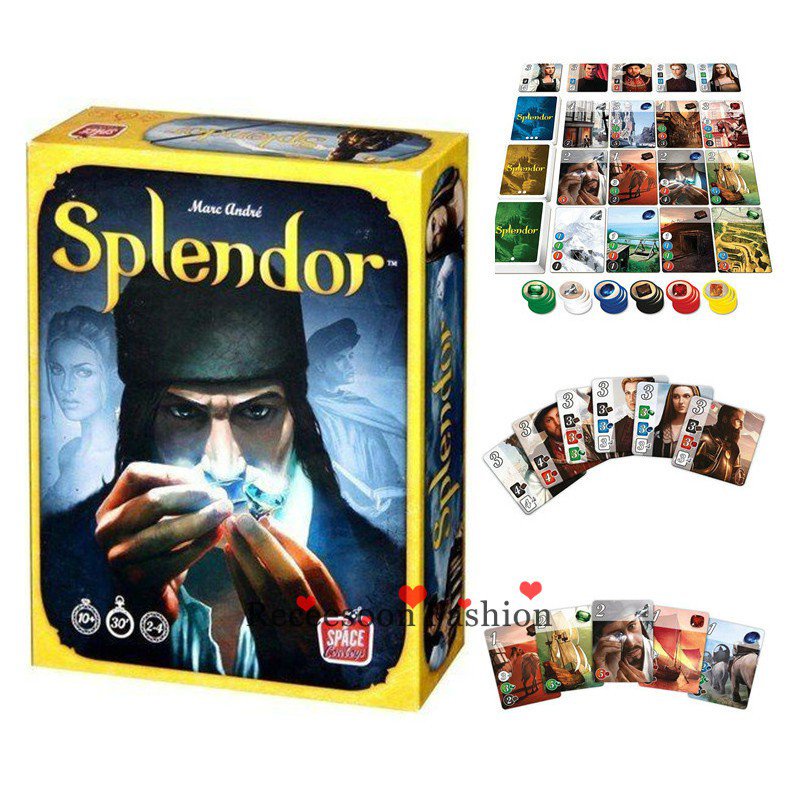 Splendor HOT Board Game Party Game New Games GEZR Shopee Philippines