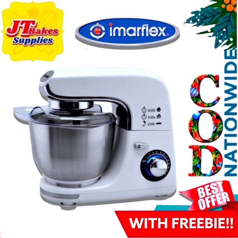Imarflex IMX420S Electric Stand Mixer With Freebie Shopee Philippines
