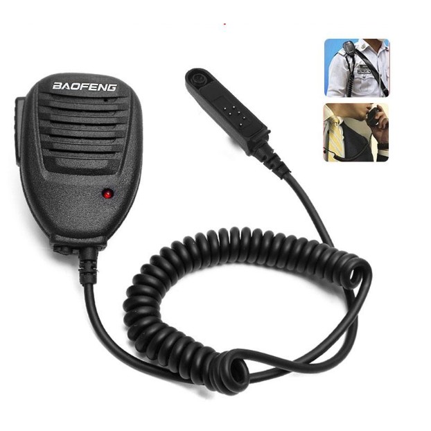 walkie talkie with speaker mic