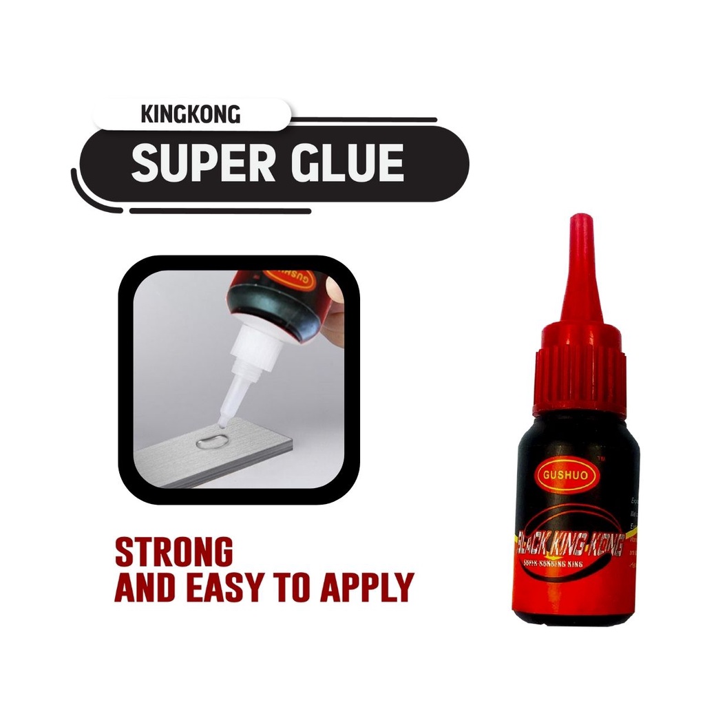 Original Black King Kong Super Glue Welding Flux GeneralPurpose Strong