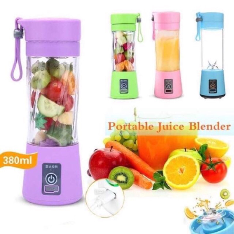Juicer Blender USB charging Portable Mini Mixer Juicer Shopee Philippines