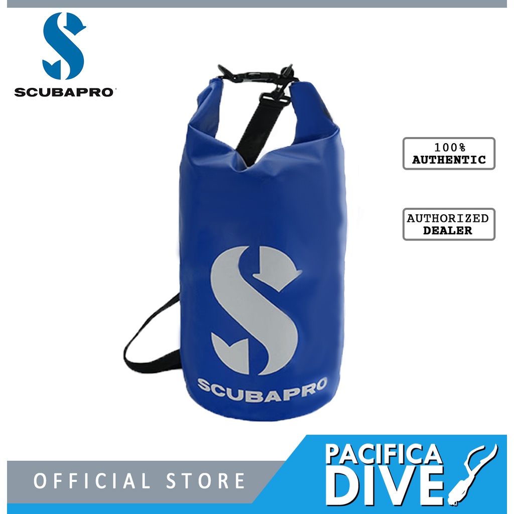 SCUBAPRO, Dry Bag W/ Shoulder Strap, Blue Shopee Philippines