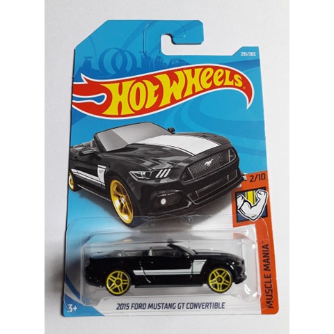Hot Wheels 15 Ford Mustang Gt Convertible Shopee Philippines