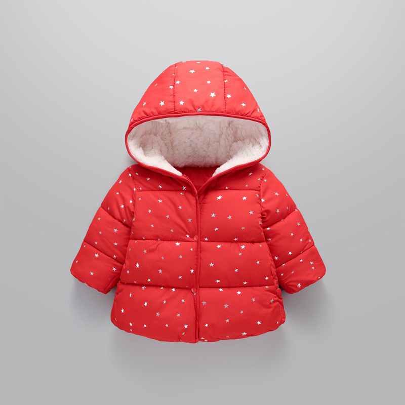baby girl red winter coat