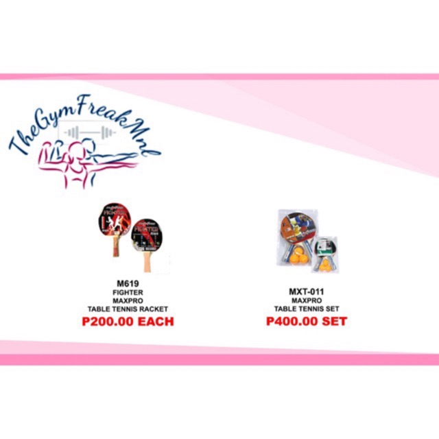 ONHAND MAXPRO TABLE TENNIS RACKETS PING PONG RACKETS Shopee Philippines