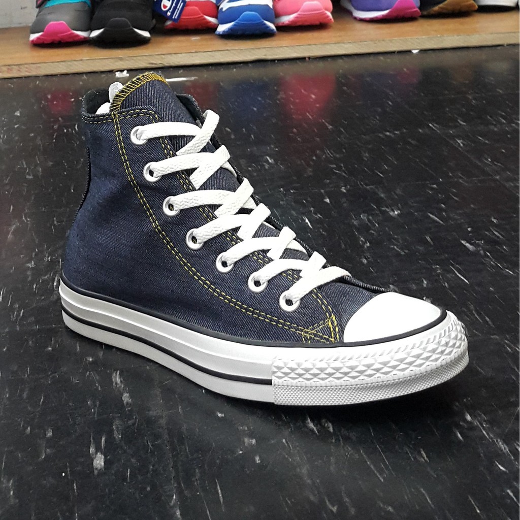 blue jean chuck taylors