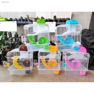Delivery In Bangkok Shobi 2-Tier Hamster Cage With Slide Rail R8F4