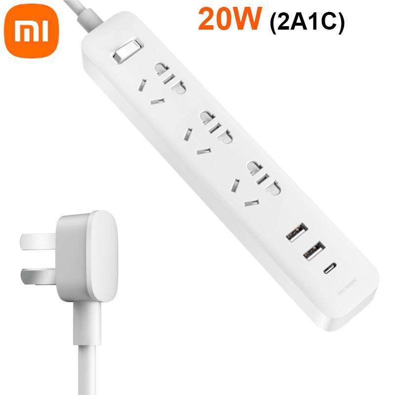 Original Xiaomi Mijia Power Strip 20W Fast Charge Version 2A1C TypeC