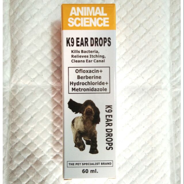 Animal Science - K9 EAR DROPS ( 60ml 