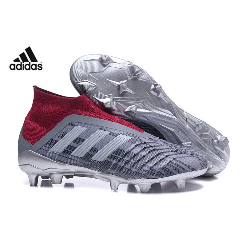 bjfuh* Spot Adidas Predator 18+x Pogba No Shoelace FG Football Shoes 35-46  | Shopee Philippines