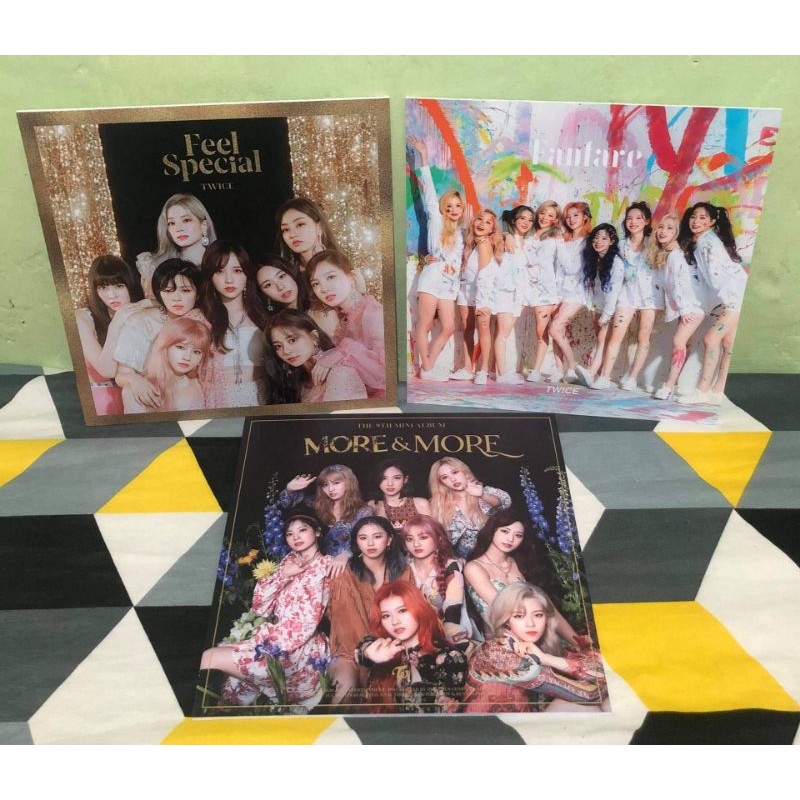 Twice Korean Mini Repackage Album Covers Vinyl Style Uv Print On Sintra Board Taste Of Love Kpop Shopee Philippines