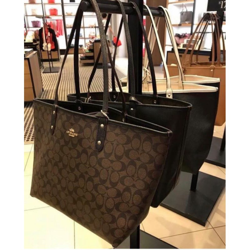 Coach Reversible Tote Bag | Shopee Philippines