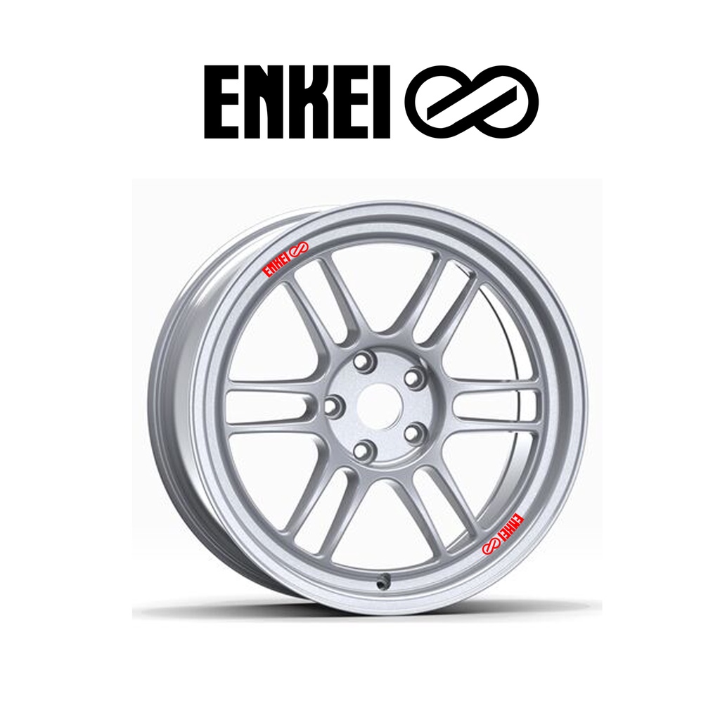 Enkei Mags Decals Rim Stickers [8 pieces]stickers car sticker car decal