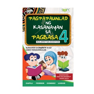 Pagpapaunlad Ng Kasanayan Sa Pagbasa 4 (Ikaapat Na Edisyon) | Shopee ...