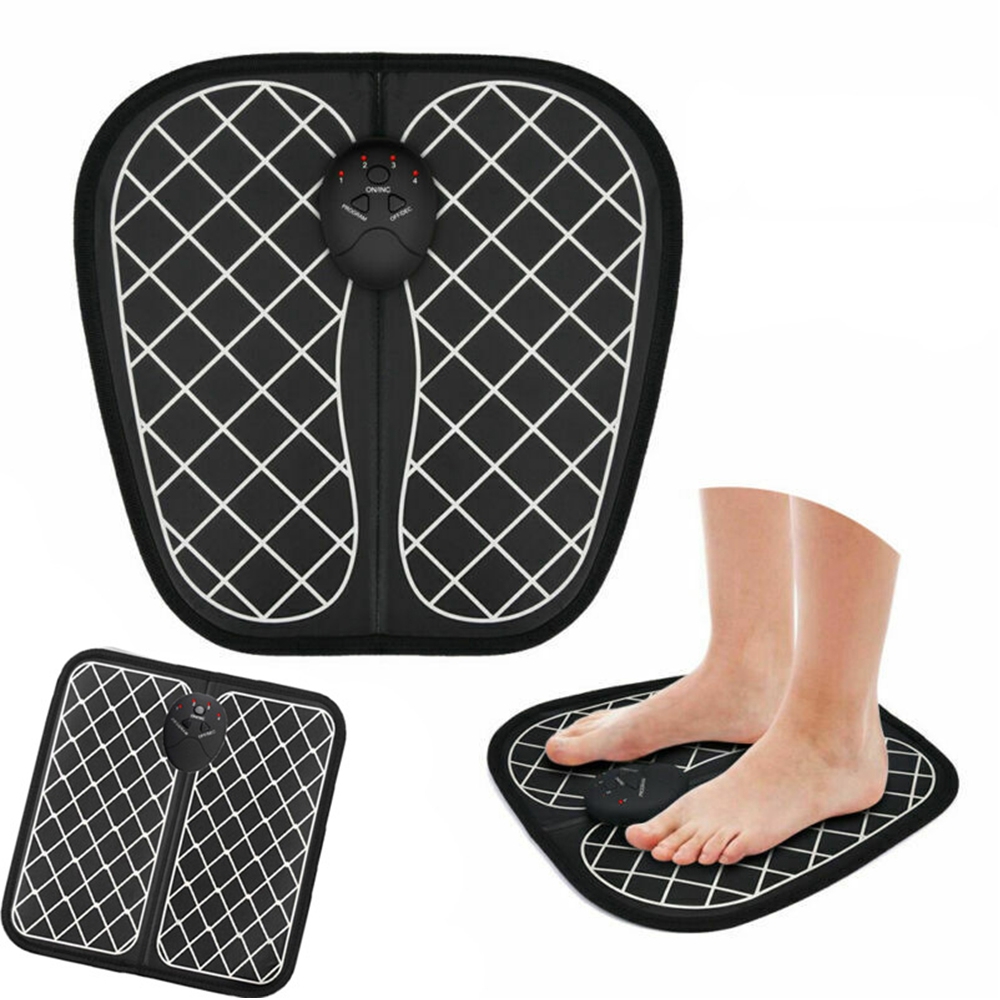 Suolaer EMS Foot Massager Feet Acupuncture Stimulator Massager Foot Massage  Mat | Shopee Philippines