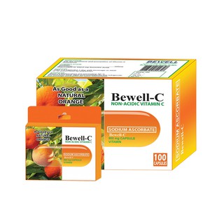 Bewell-C Plus CALCIUM 3 in 1 vitamin 1000mg 100 capsules | Shopee ...