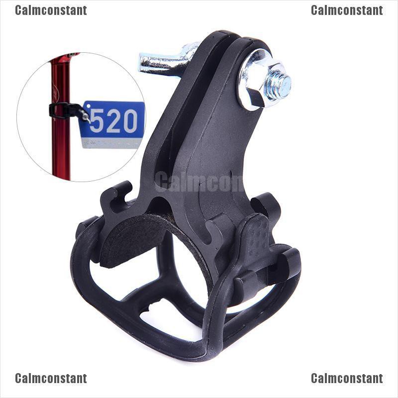 bike rack number plate holder