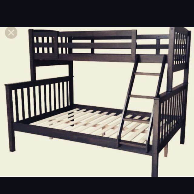 Rtype Bunk Bed Malaysian Wood 36 48 75, Types Of Double Bunk Beds