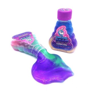 rainbow unicorn poop slime