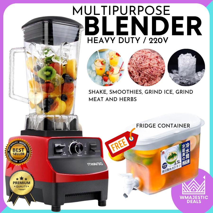 Multipurpose Blender and Grinder, Speed Blender with Pulse Mode for