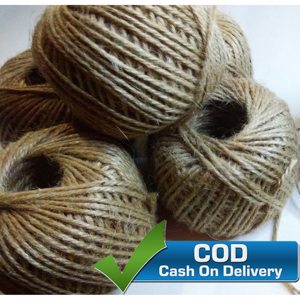 Jute Strings or Jute Twines and Abaca Fiber or Abaca Twines Shopee