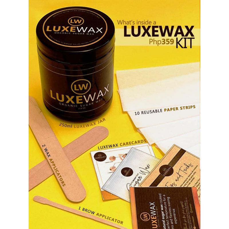 Luxewax Kit Sugar Wax) Shopee Philippines