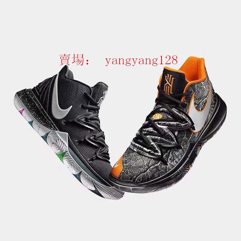 Envío gratis nuevo Kyrie 5 Black Magic zapatos al aire libre