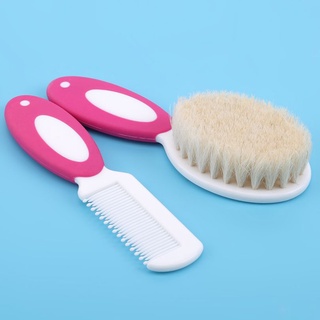 Baby's Brush Comb Set Hair Scalps Soft Baby Care Grooming Kits Massage Comb