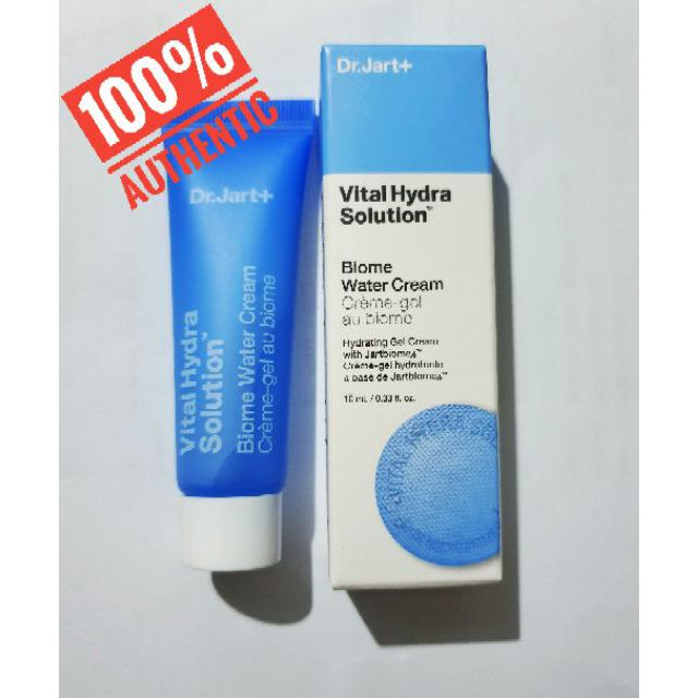 Dr. Jart+ VITAL HYDRA SOLUTION BIOME WATER CREAM (10ml) | Shopee ...