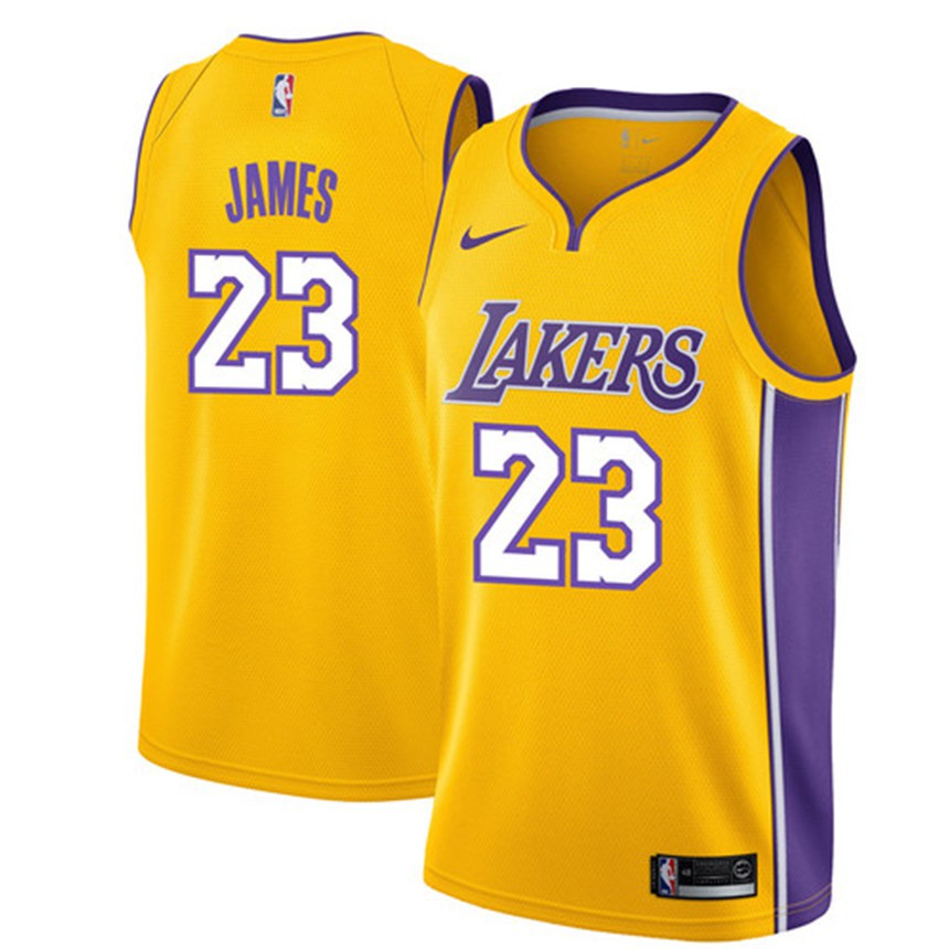 Original nike nba James Lakers jersey 
