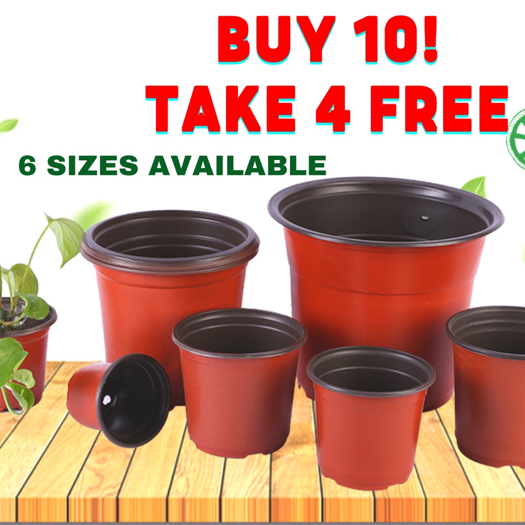 PVC Terracota Soft Pots/ Plastic Pots Shopee Philippines