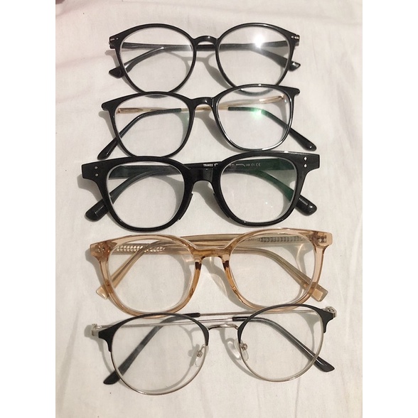 Eyeglasses (with prescription and Anti radiation) Shopee Philippines