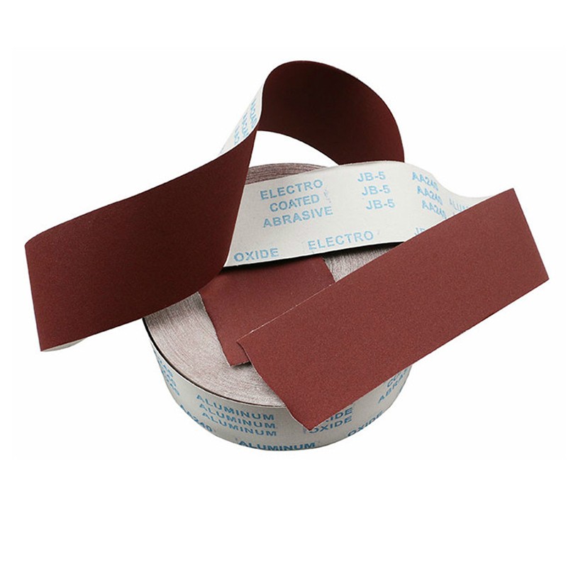 10 Meter 60800 Grit Emery Cloth Roll Polish Sandpaper 95mm Shopee