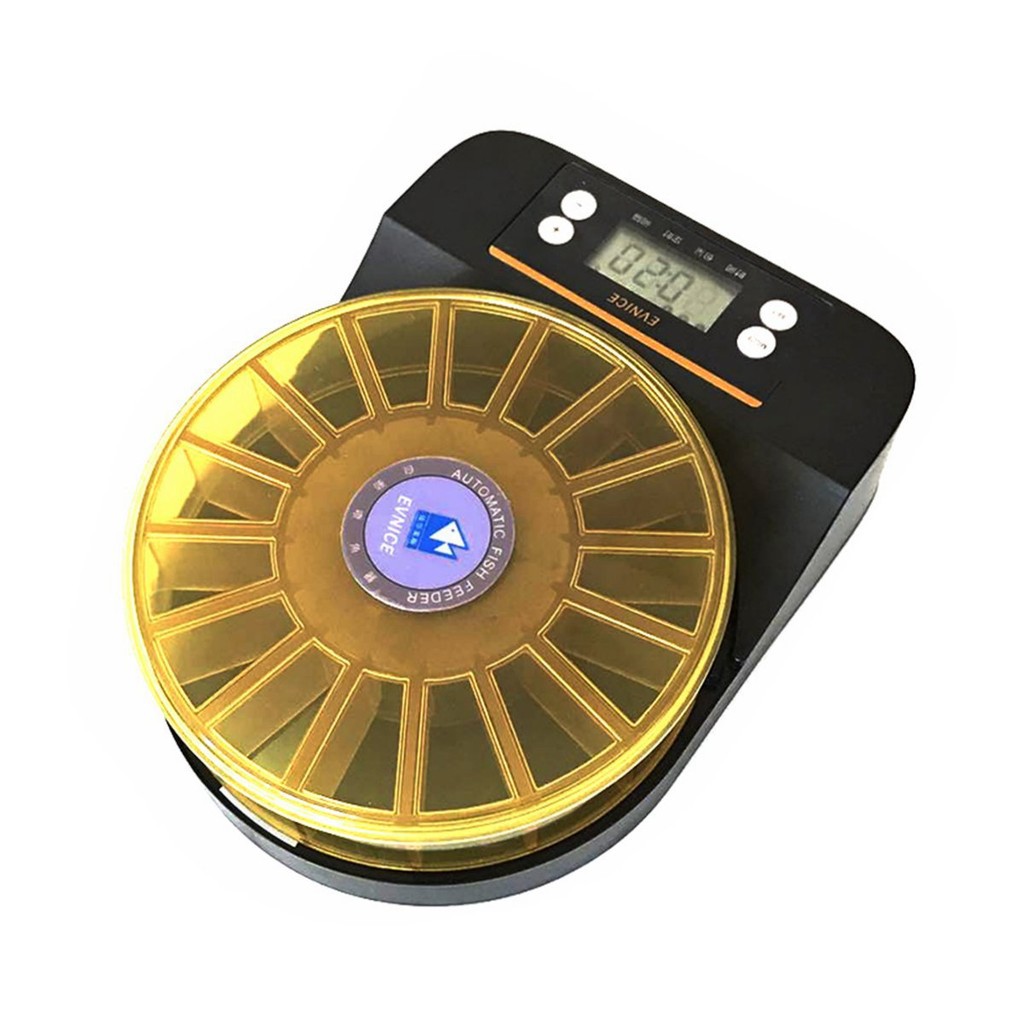 14d Digital Automatic Aquarium Fish Tank Feeder Electron Bb