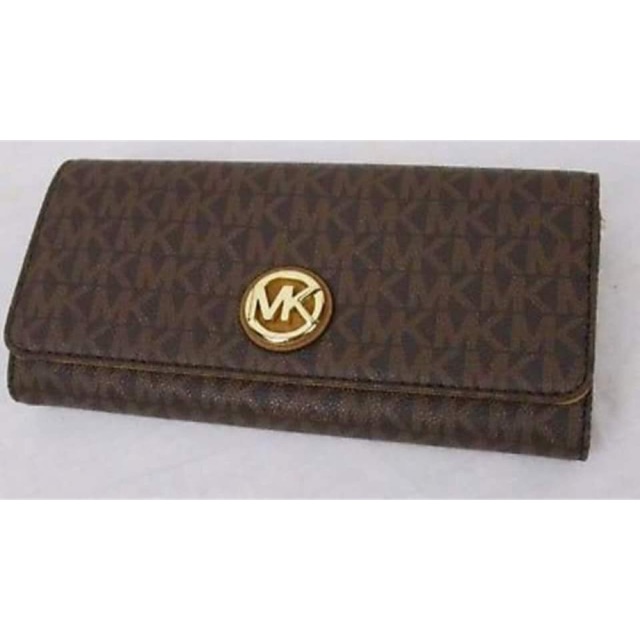 michael kors signature wallet
