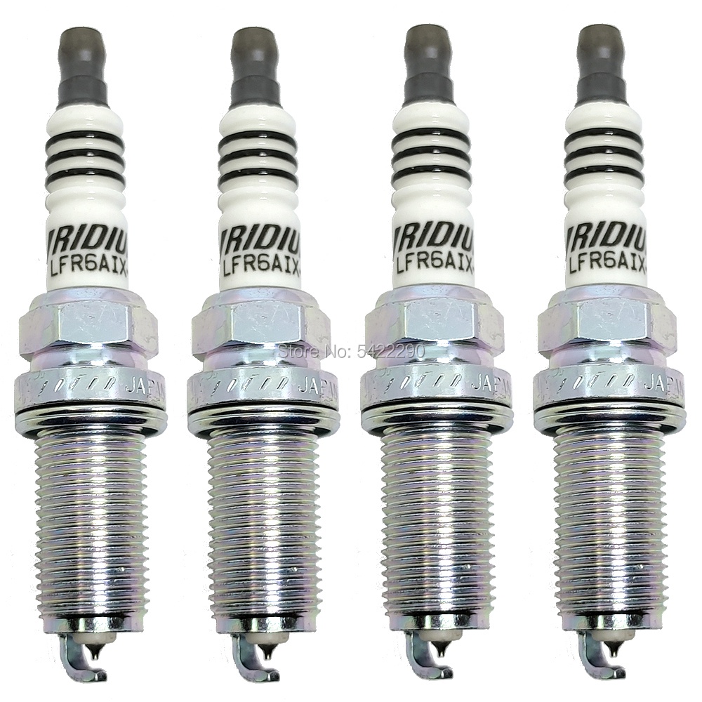 48pcs Iridium IX Spark Plug LFR6AIX11 6619 fit for Volvo Toyota