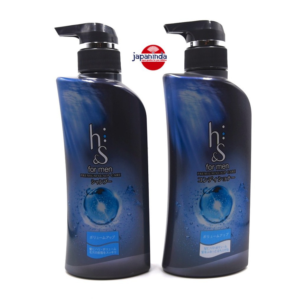 H S For Men Volume Up Shampoo Conditioner Set 370ml Shopee Philippines